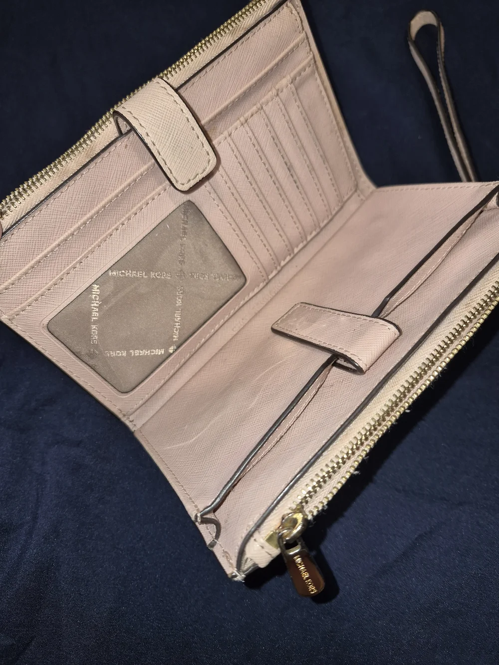 Michael Kors Pale Pink Wristlet Wallet